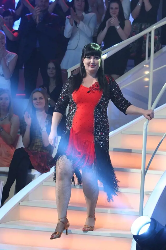 Ivana Christová ve slovenské obdobě Stardance, když hvězdy tančí. 