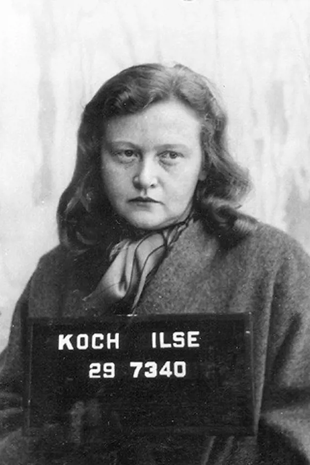 Margarete Ilse Koch (roz. Köhler ). Přezdívaná "Čarodějnice z Buchenwaldu."