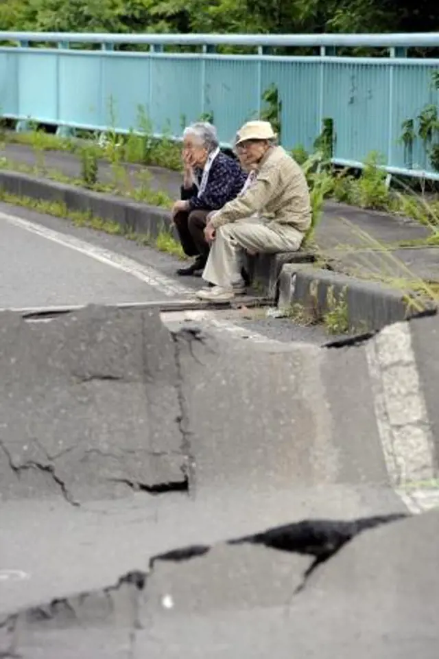 Ničivé zemětřesení v Japonsku