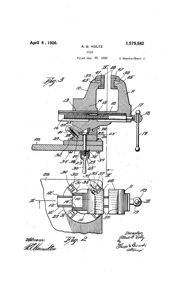 patent z roku 1923