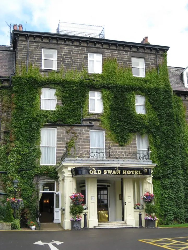 Hotel Swan Hydro v Harrogate, kde se Agatha Christie ubytovala během svého zmizení