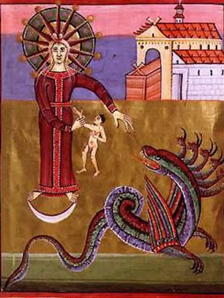 Žena s drakem, Bamberská apokalypsa