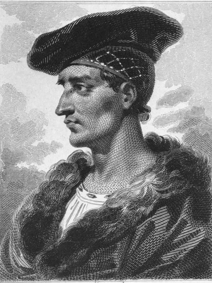Olivier V., syn popraveného Oliviera a krvelačné Jeanne, se stal vrchním velitelem francouzského vojska.