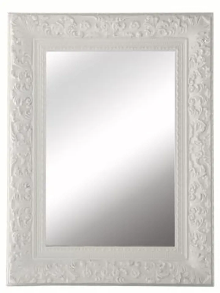 Zrcadlo Tendence Opulence bílé 95 x 125 cm od KARE za 7500 Kč