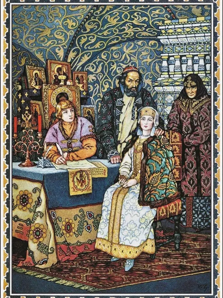 Boris Godunov s rodinou