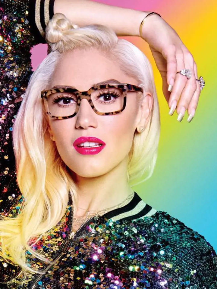 Gwen Stefani je dlouhá léta tváří výrobce brýlových obrub.
