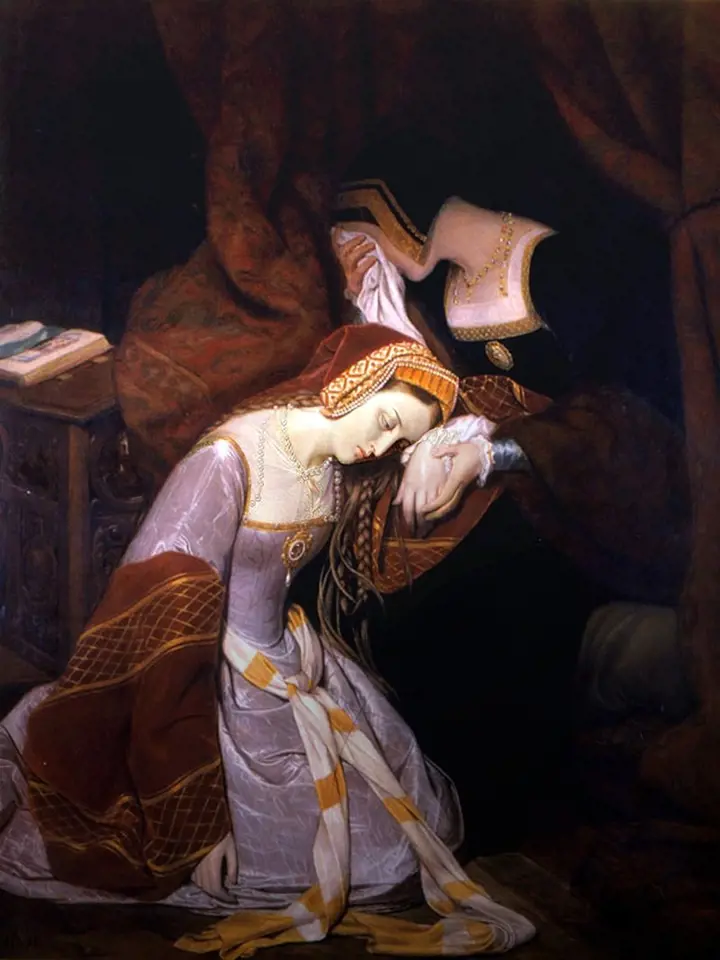 Anna Boleynová nákazu přežila.