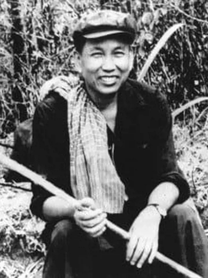 Pol Pot po útěku do džungle