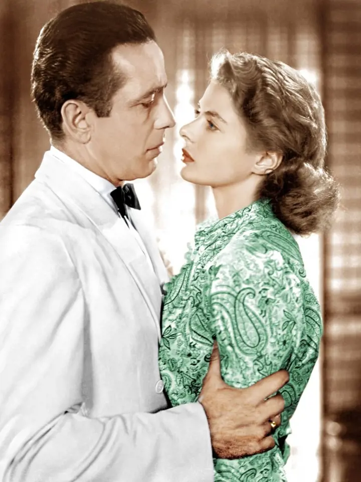 S Humphreym Bogartem v hitu Casablanca (1942)