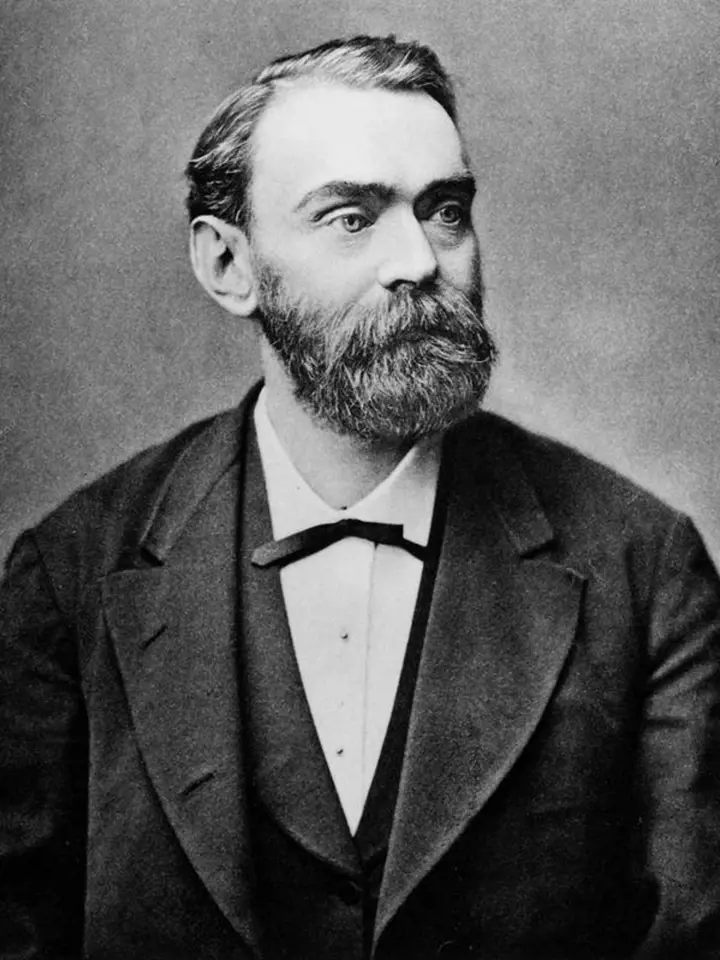 Alfred Nobel (1833-1896), švédský chemik a vynálezce