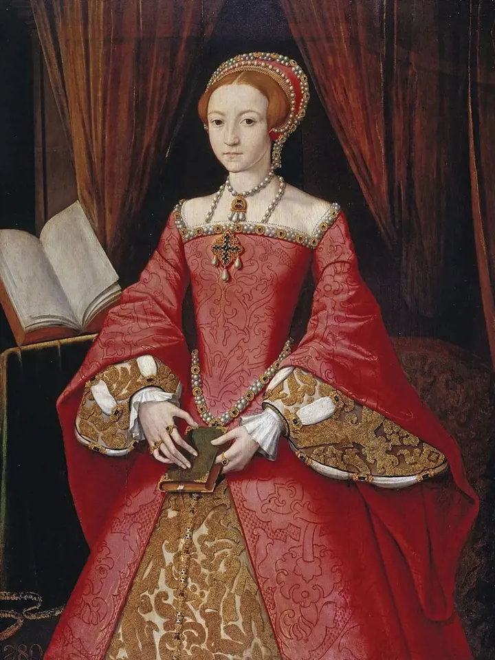 Alžběta I. se po smrti Eduarda a Marie usadila na trůnu na dlouhá léta.