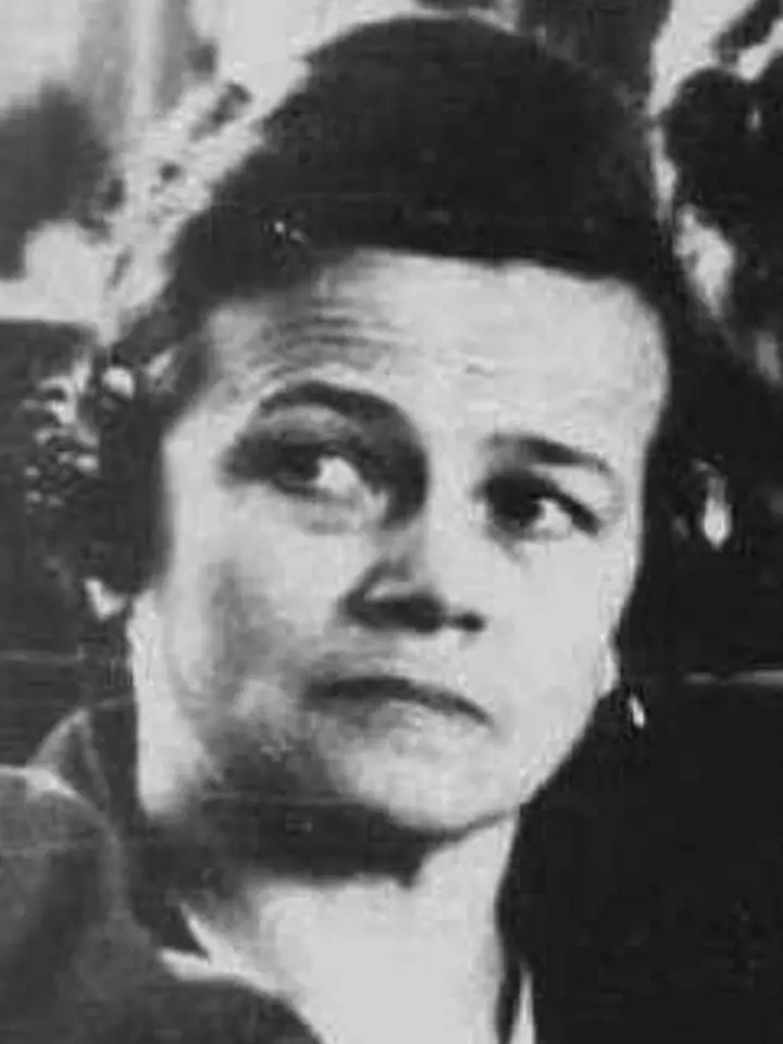 Ruth Closius-Neudeck  u soudu za válečné zločiny. Patřila k nejkrutějším dozorkyním v Ravensbrücku.