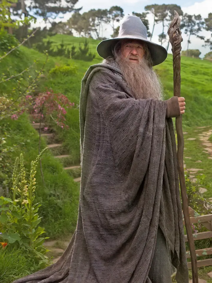 Gandalf Iana McKellana, inspirovaný Howeovým obrazem