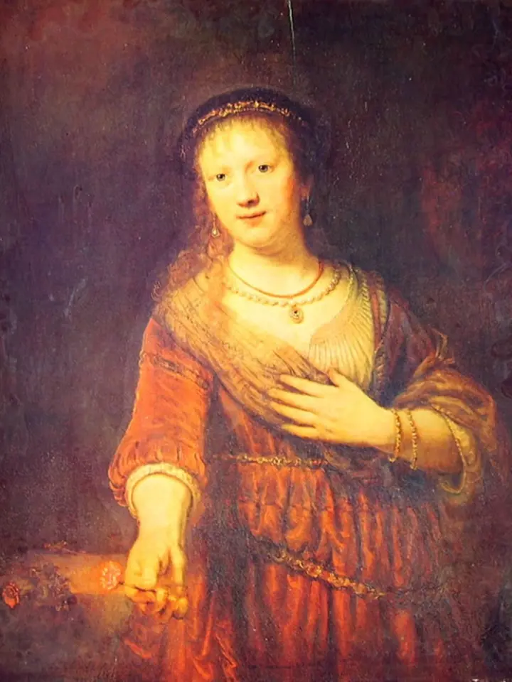 Rembrandt van Rijn: Portrét Saskie, 1641