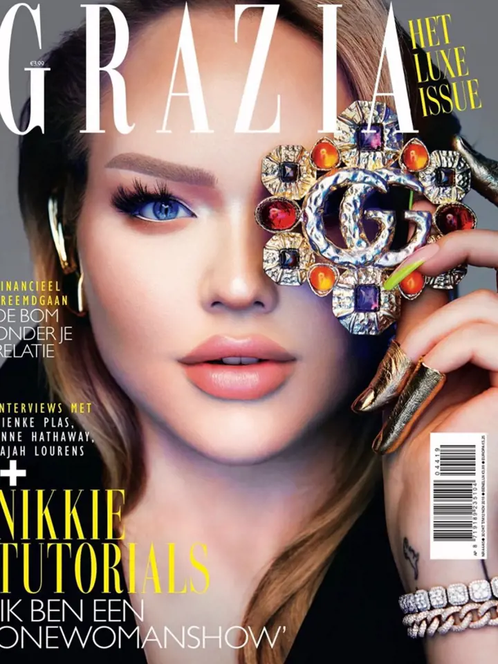 Nikkie se objevila i na titulních stránkách časopisů o módě.