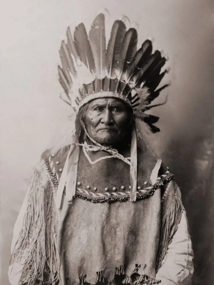 Vůdce Apačů Geronimo