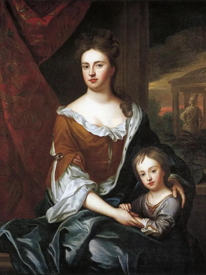 Anna se synem Williamem
