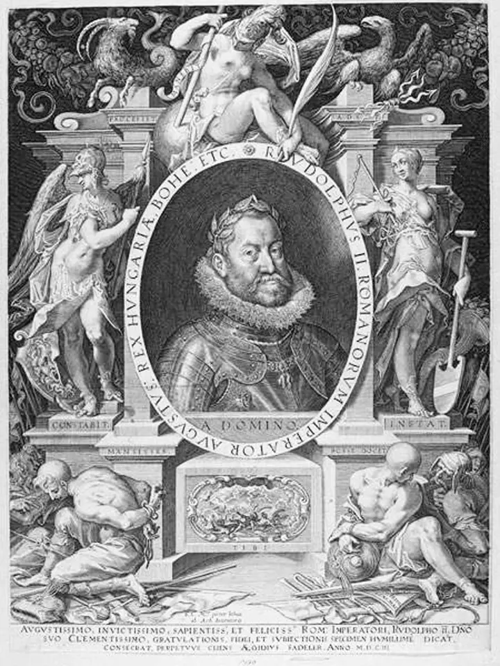 Rudolf II. učinil z Prahy zlatý důl pro obchodníky a vzdělance.