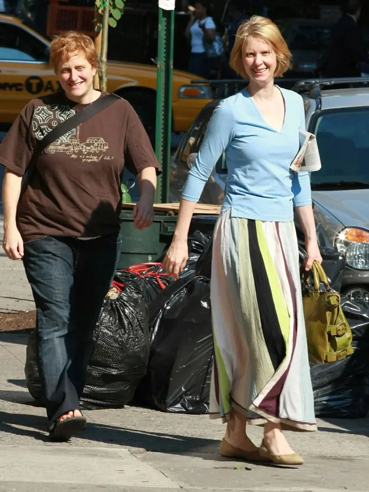 Cynthia Nixon s přítelkyní na nákupech