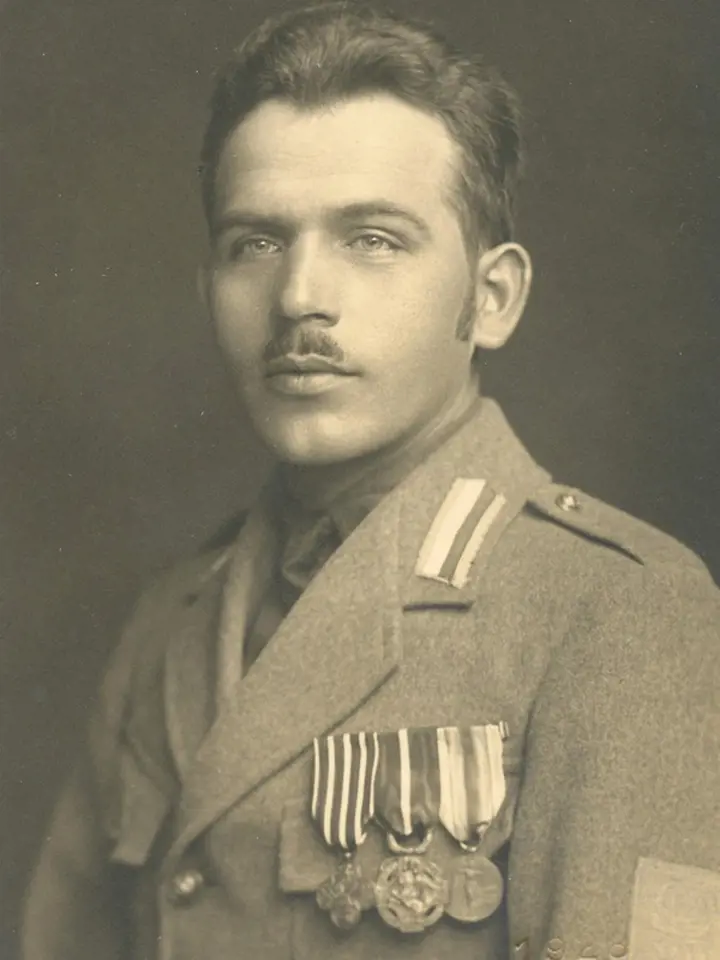Josef Arazim v uniformě italských legií