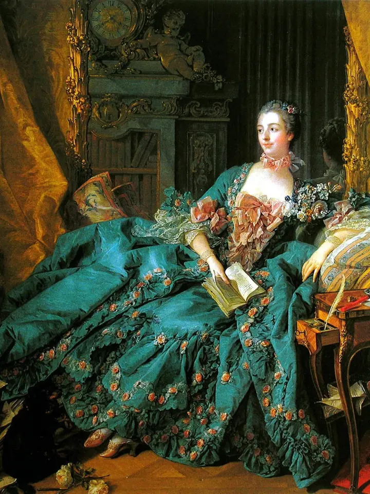 Bourdalou se hodil i Madame de Pompadour (autor malby: François Boucher)