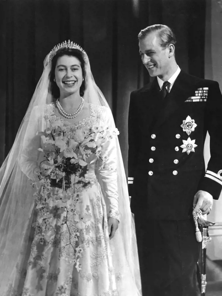 Alžběta II. a princ Philip se vzali v roce 1947.