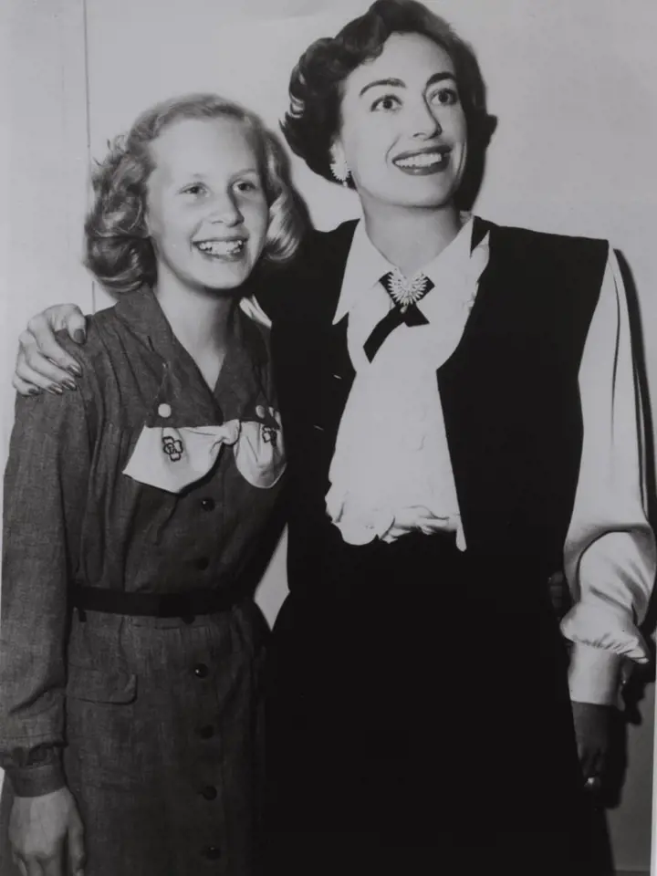 Joan Crawford se svou dcerou Christinou