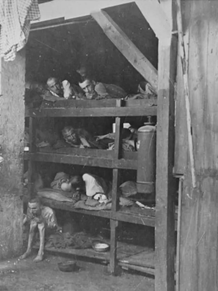 Koncentrační tábor Buchenwald.