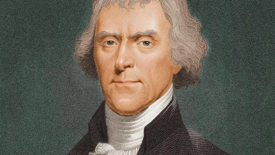 2. Thomas Jefferson – 3. prezident (1801–1809). Čisté jmění: 212 mil. USD.