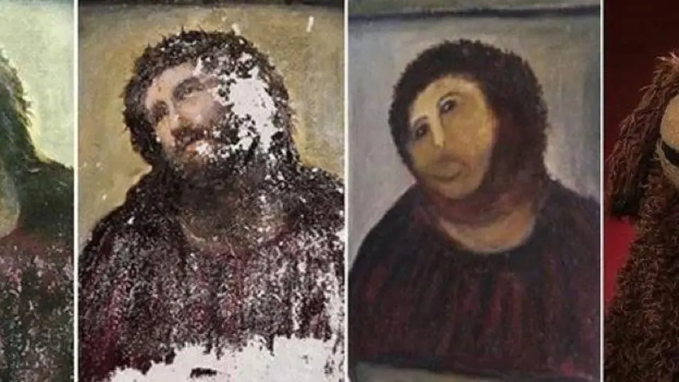 Nepovedené restaurování fresky Ecce Homo před šesti lety vedlo k celosvětové tvorbě internetových memů i k mnoha recesím