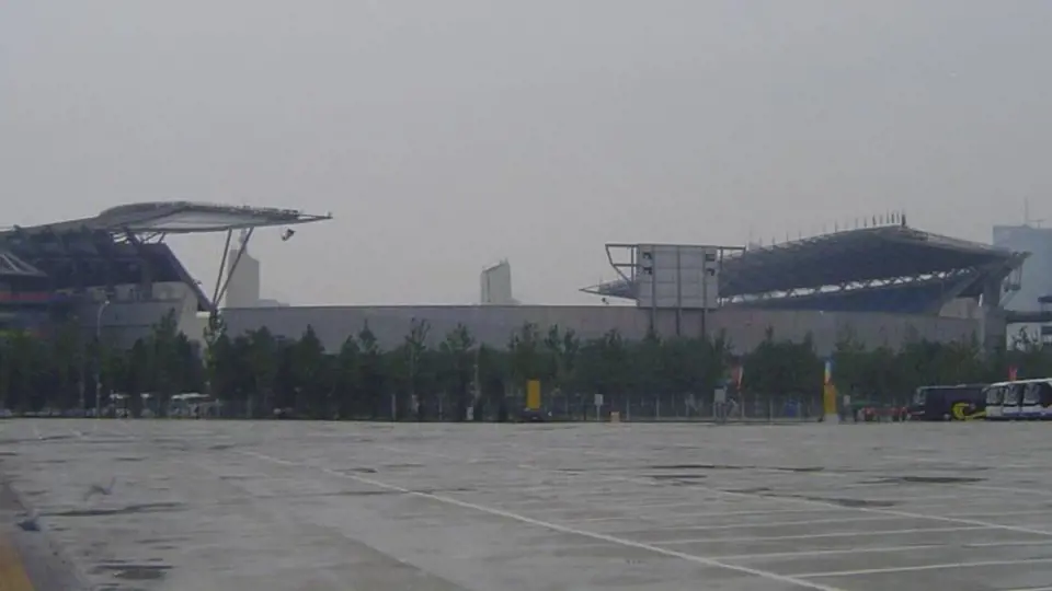 Jeden z olympijských stadionů, Peking 2008