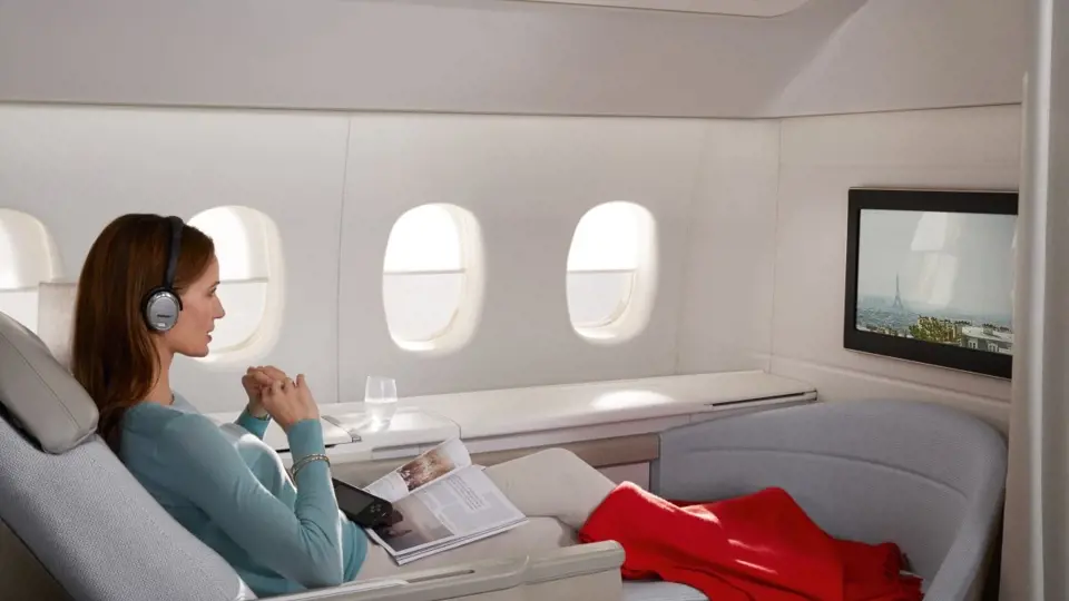 Air France a jejich představa o pohodlí a relaxu vysoko nad zemí