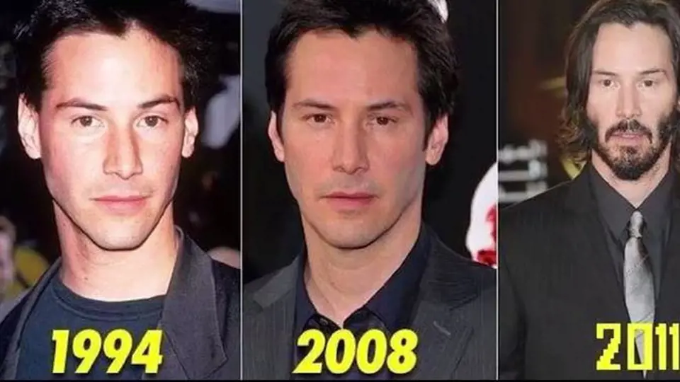 Keanu Reeves stárne do krásy, že?