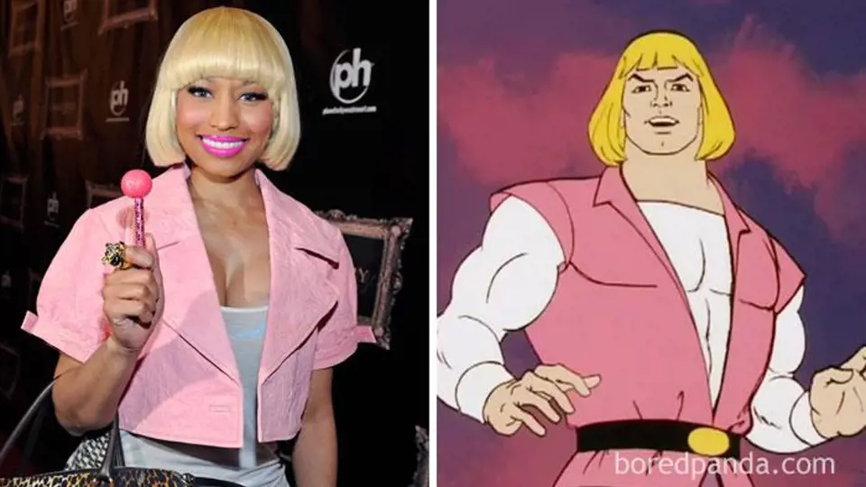 Nicki Minaj, nebo He-man?