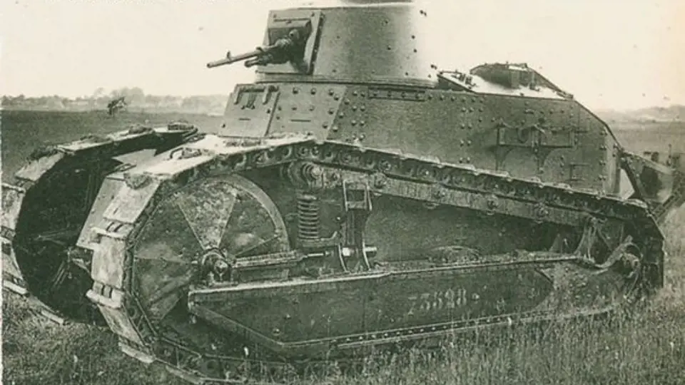 Francouzský tank značky Renault z první světové války