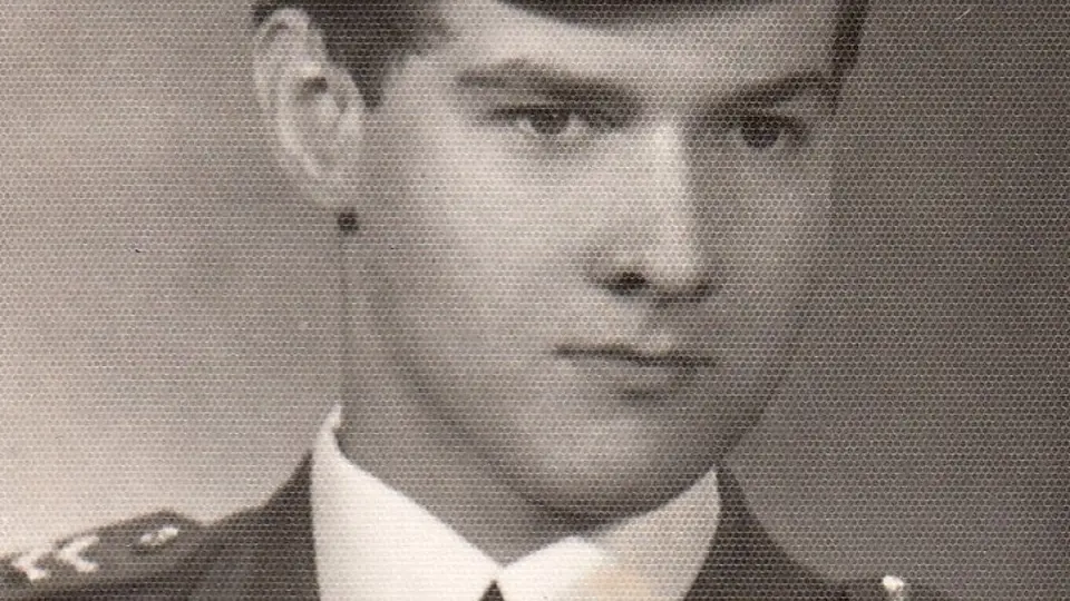 Jakub Sviták na vojenské škole v roce 1971
