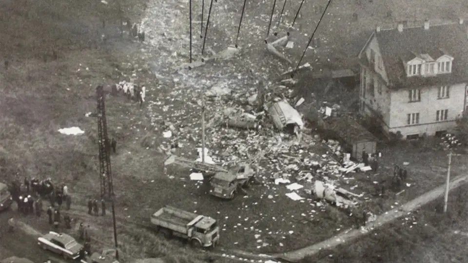 Snímek z tragické nehody před 40 lety