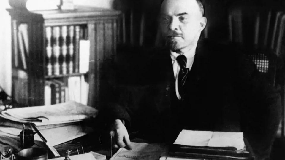 Lenin na fotografii z let 1920-22
