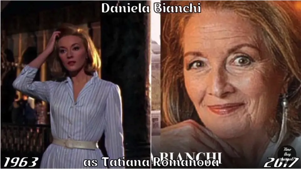 Herečka Daniela Bianchi coby Taťána Romanovová