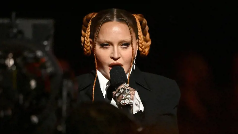 Madonna na Grammy vyděsila svým vzhledem. 