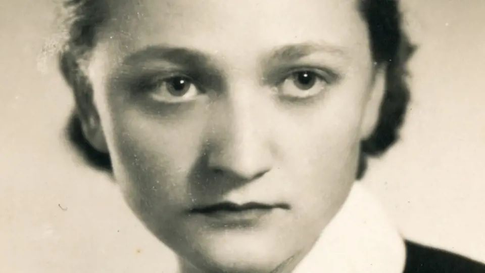 Jiřina Čechová v roce 1955