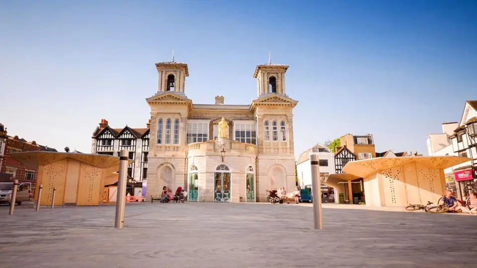 Kingston Ancient Market Place and Stalls, Tonkin Liu, Foto:  Anthony Hurren Photography