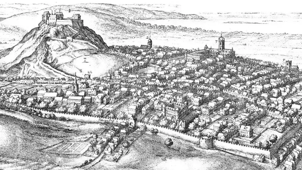 Edinburgh v 17. století