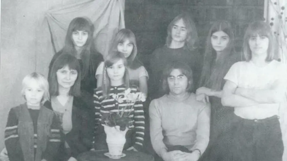 Rodina Němcových v 70. letech