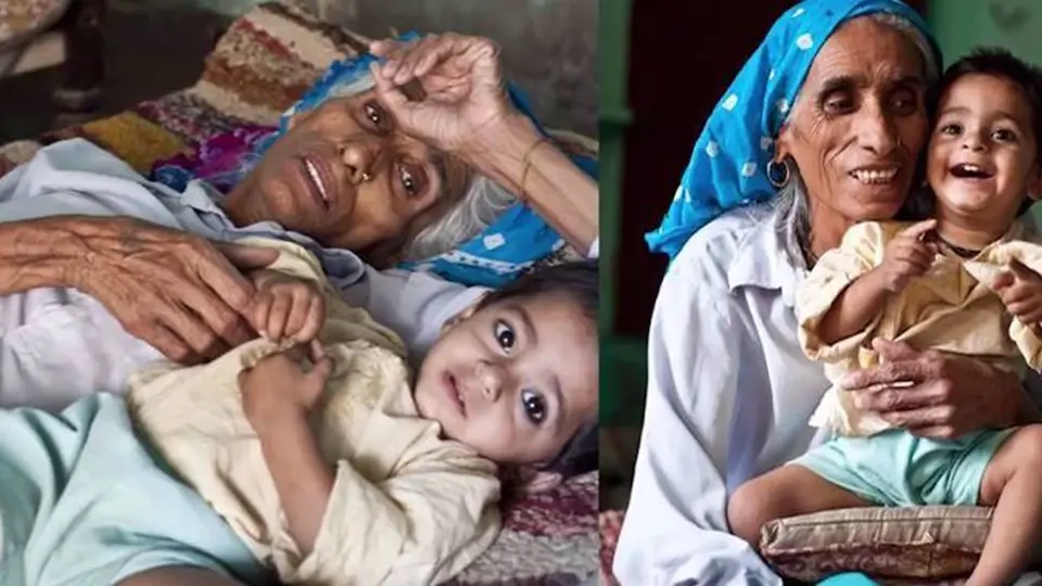 Rajo Devi Lohan porodila své první dítě v 70 letech.