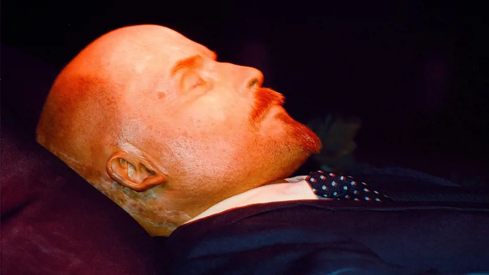 Leninovo nabalzamované tělo