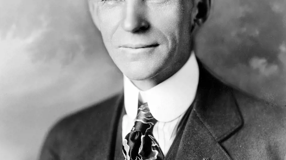 Henry Ford na snímku z roku 1919