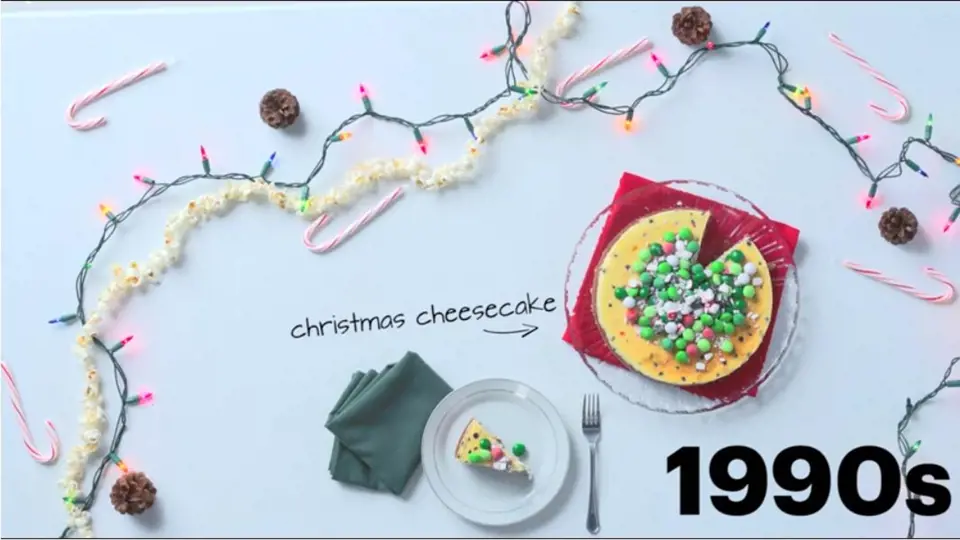 1990 - Vánoční cheesecake