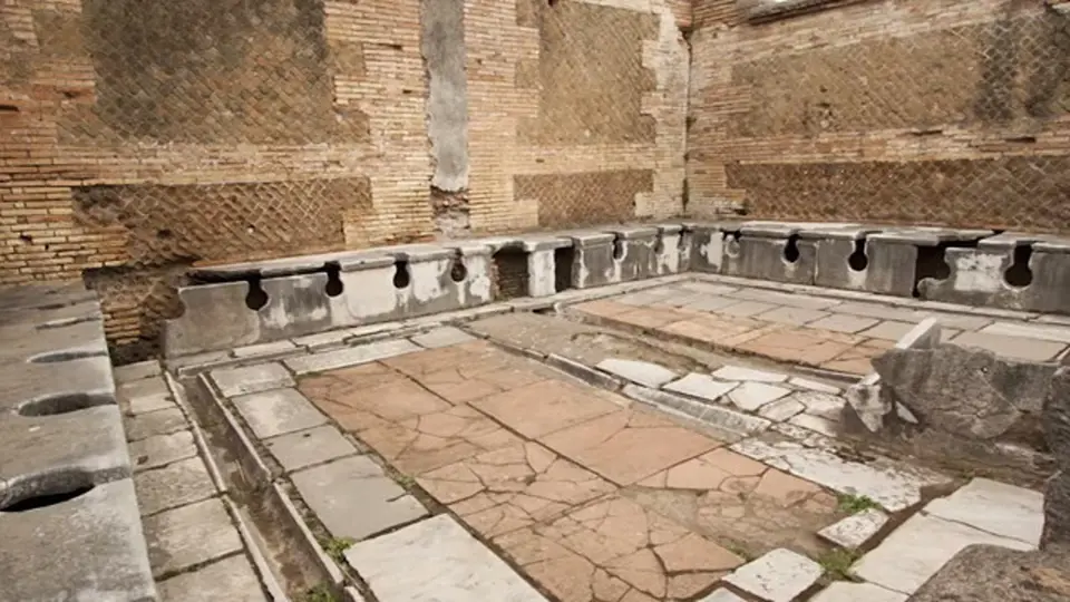 Na hygienu se ve starém Římě dbalo.