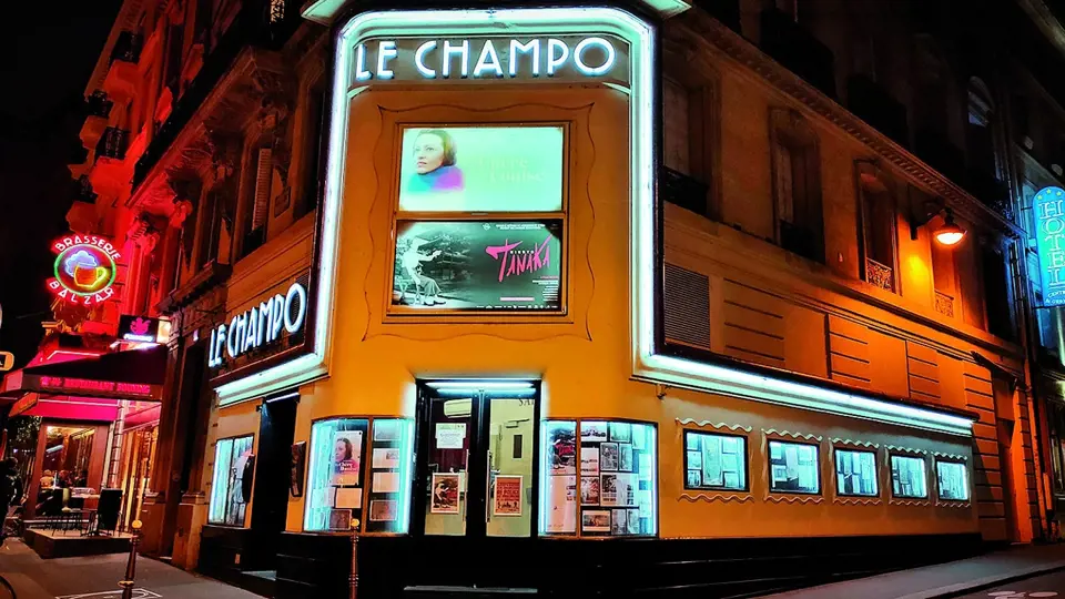 V kině Le Champo se promítá francouzská klasika a také nezávislé filmy.